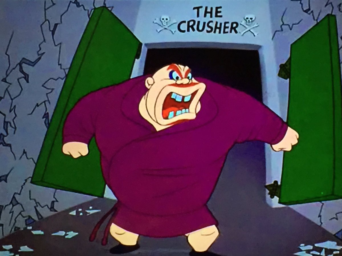 Cartoon Club on Twitter "The Crusher vs the Masked Marauder bugsbunny