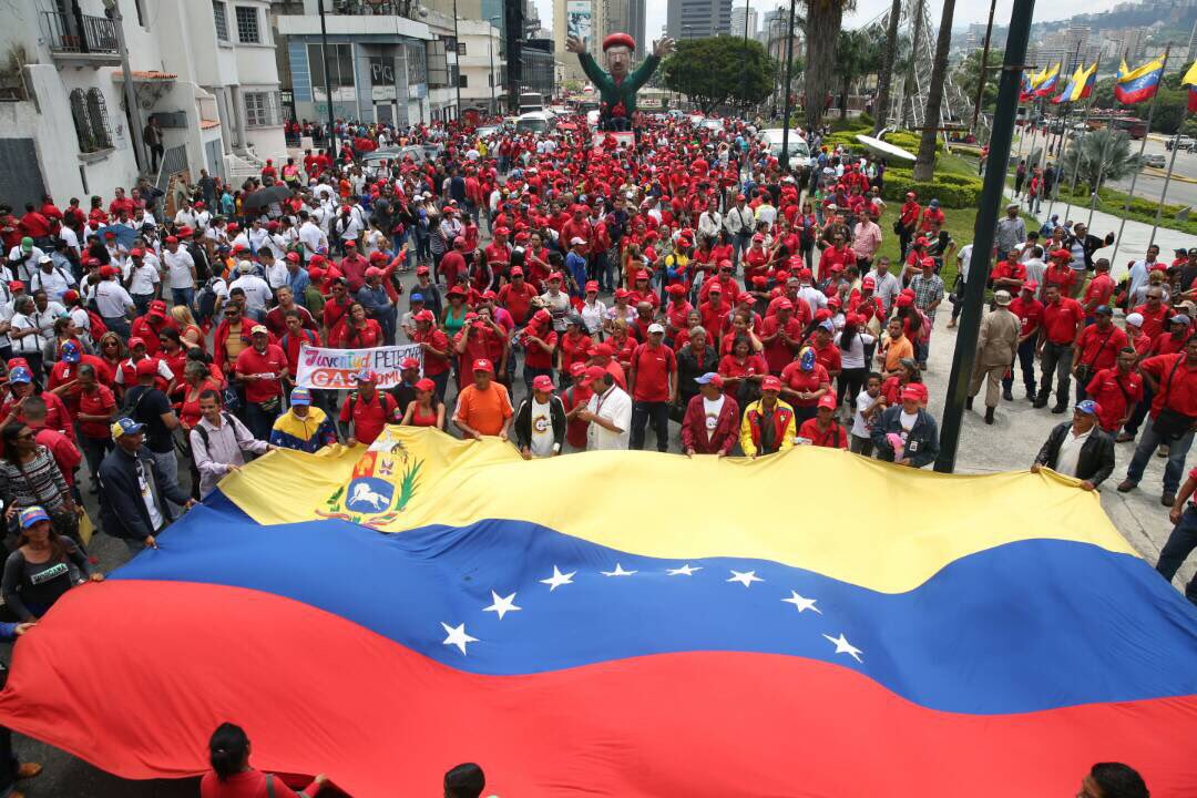 Venezuela El pueblo marcha en defensa de la soberanía nacional Alma