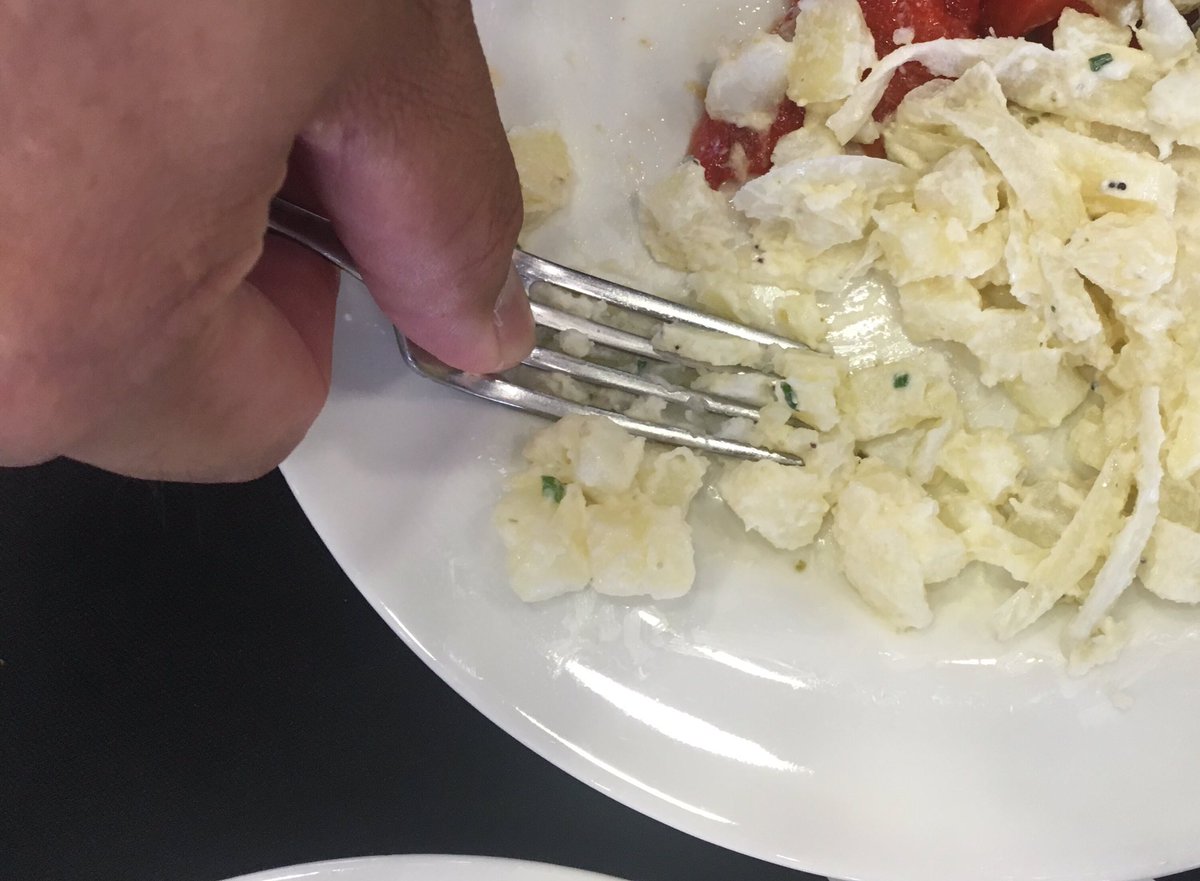 Ben Hanson on Twitter "Lunch at essd2017 is suitable for IDDSI Level