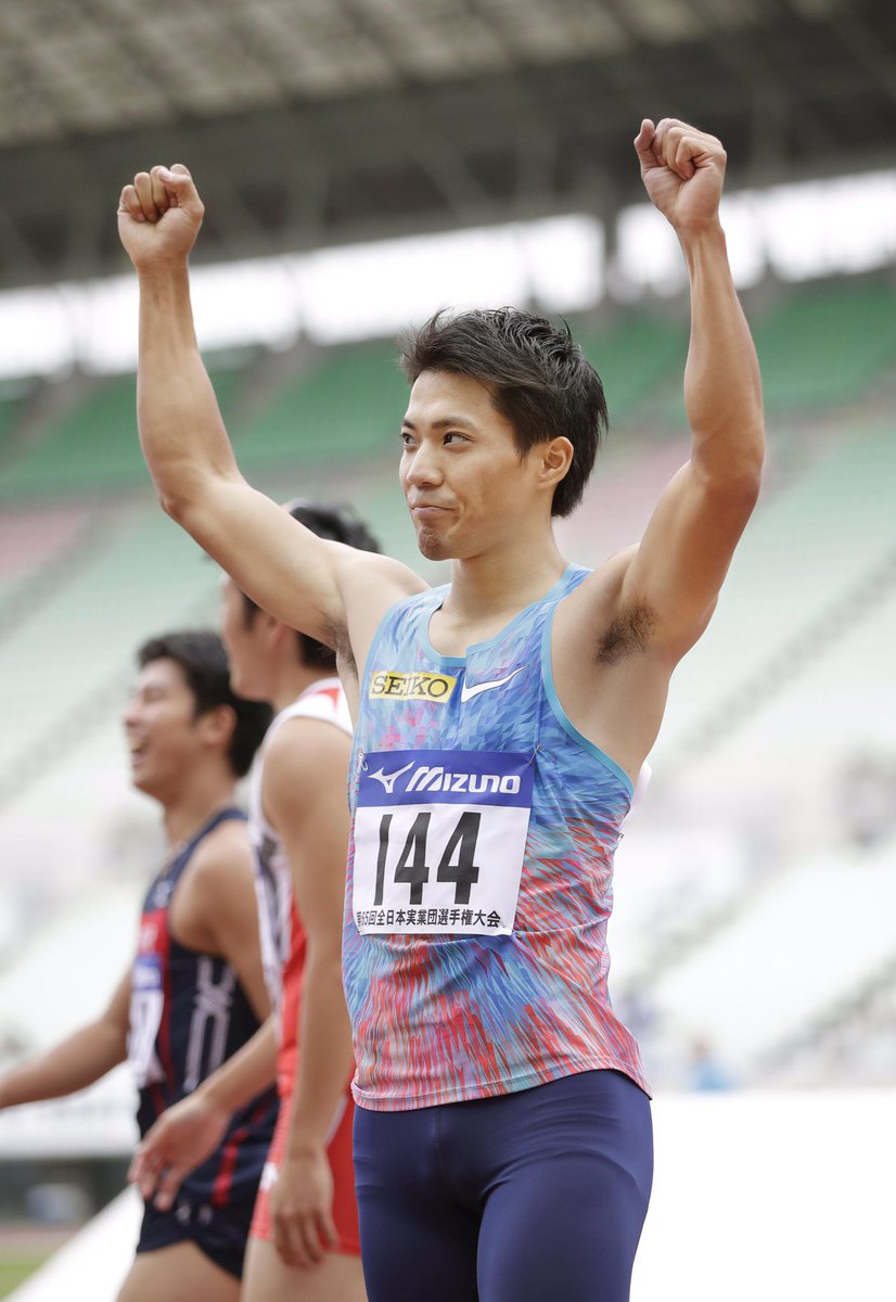 男子100m 山縣亮太選手が10秒00(＋0.2)で日本歴代2位タイ