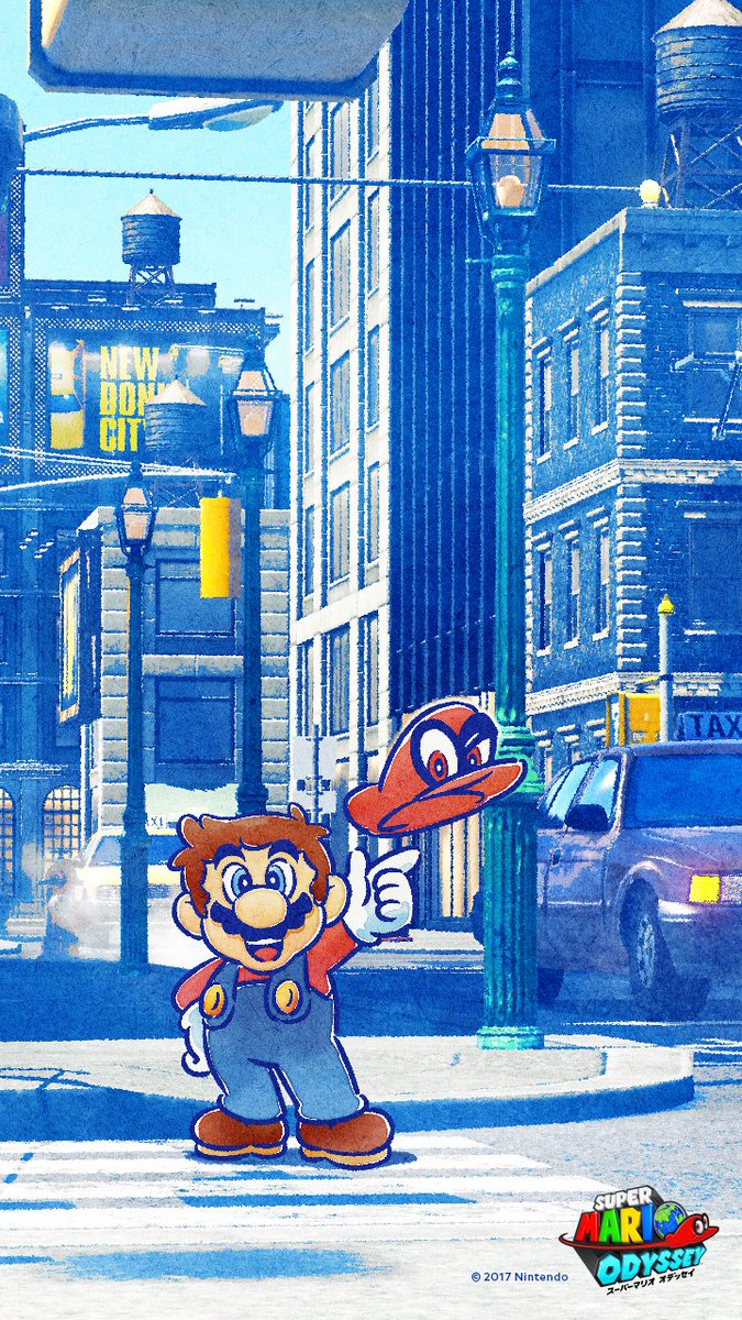 Nintendo comparte un nuevo fondo de pantalla de Super Mario Odyssey