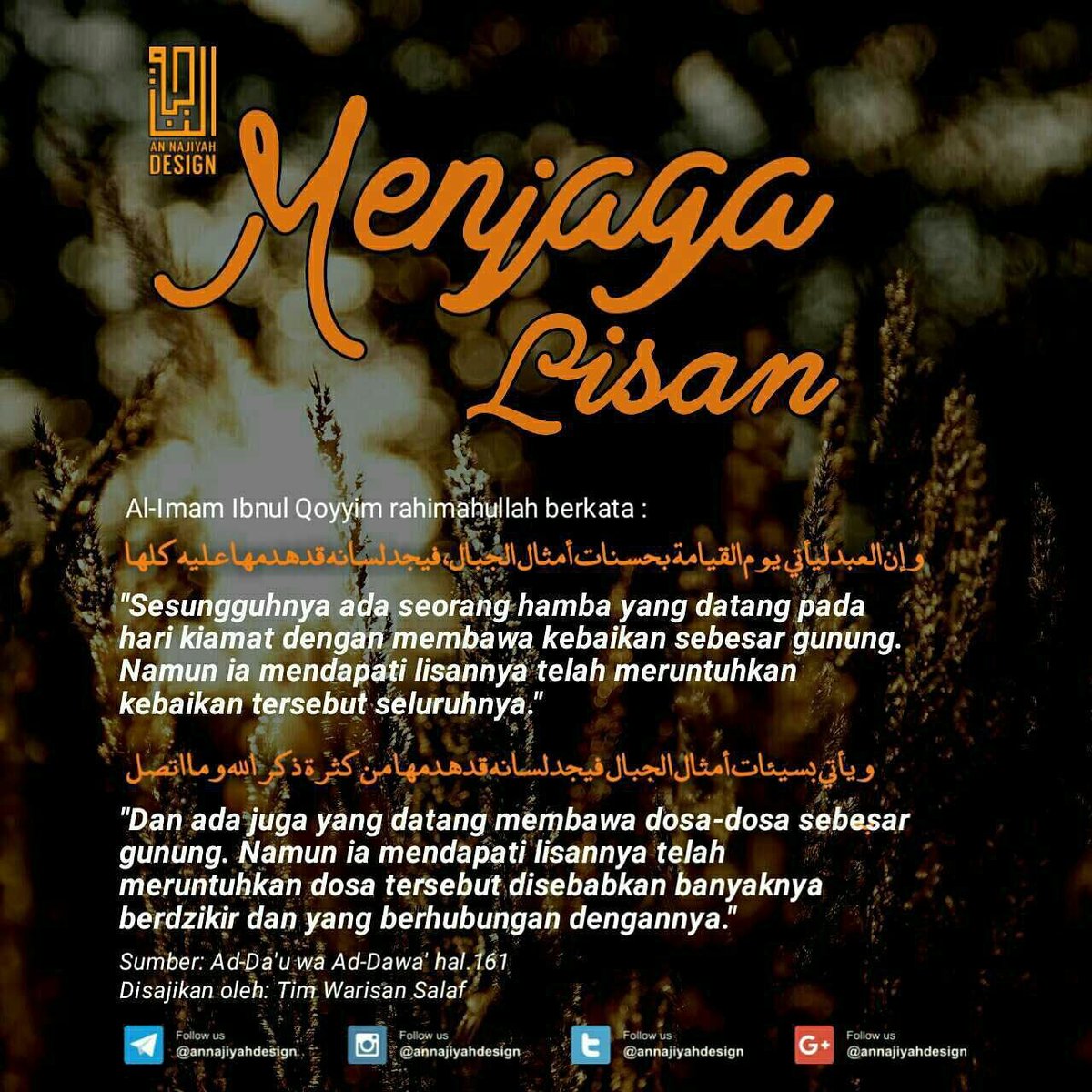 Status Wa Dzikir kata kata story wa
