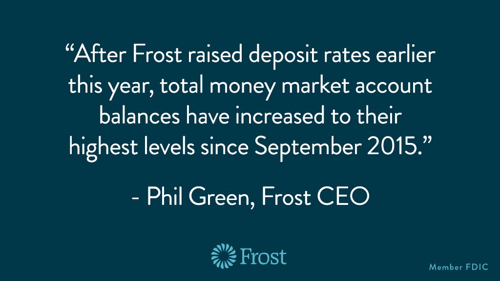 Frost Bank on Twitter "We’re committed to bringing more value to our