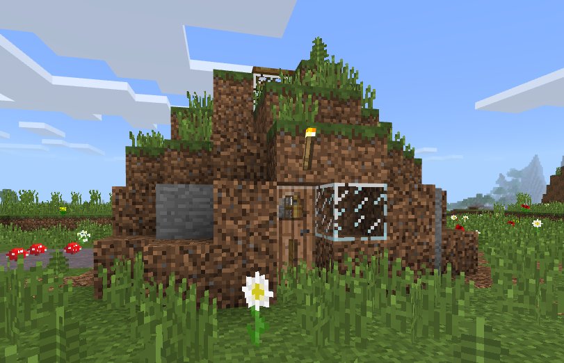 Dirt Minecraft Maps with Downloadable Schematic