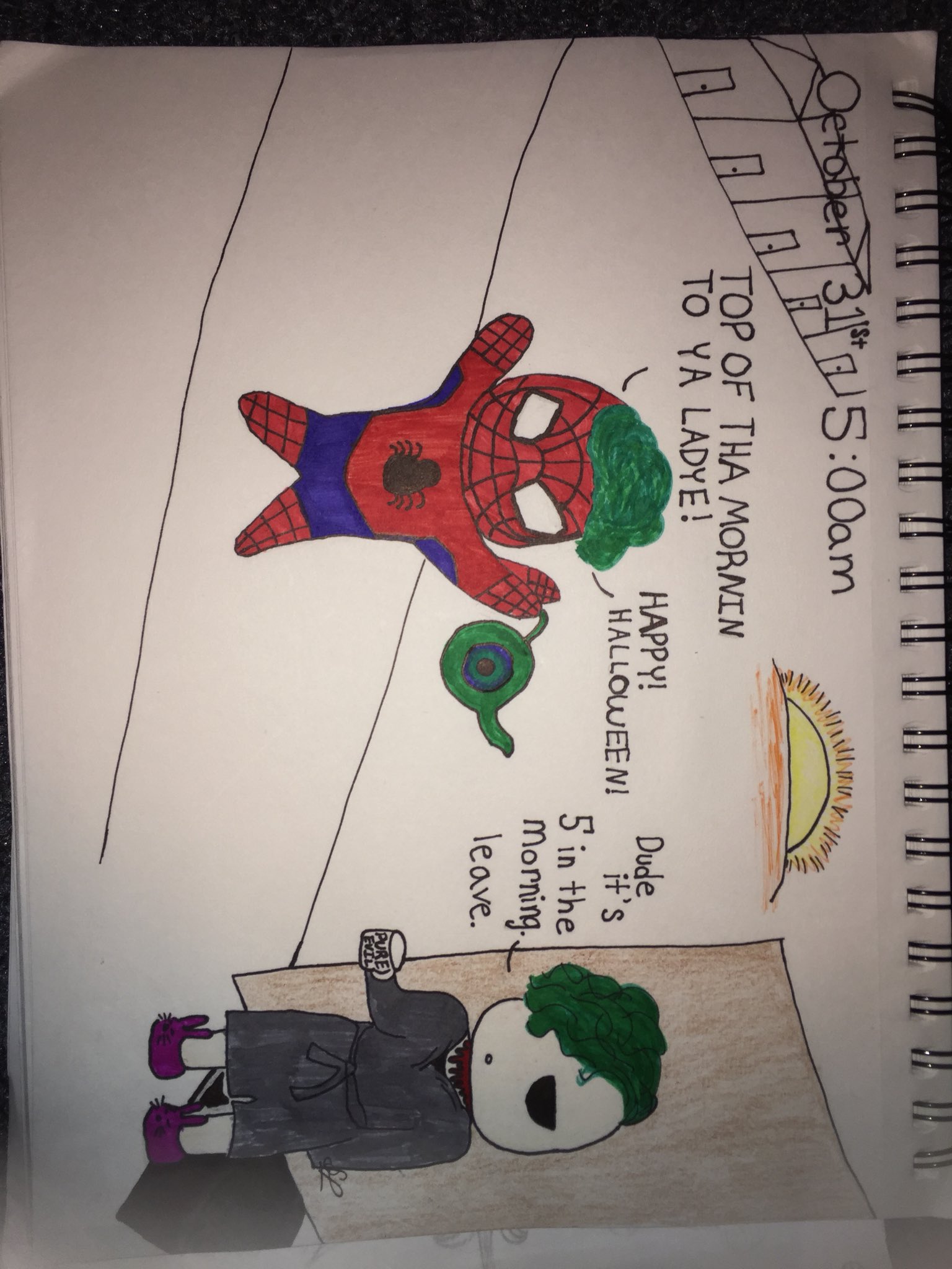 Sophia Perrone on Twitter "Inktober septicart halloween 