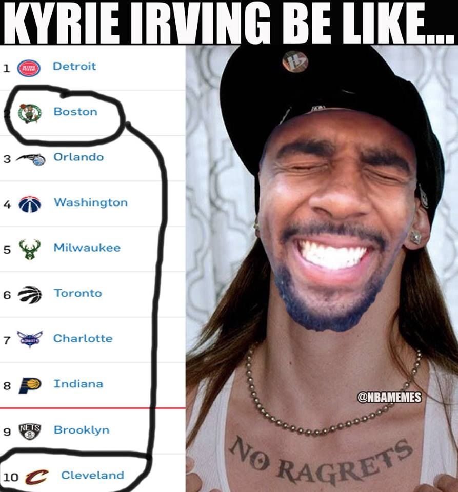 NBA Memes on Twitter "No RAGRETS! CavsNation CelticsNation…