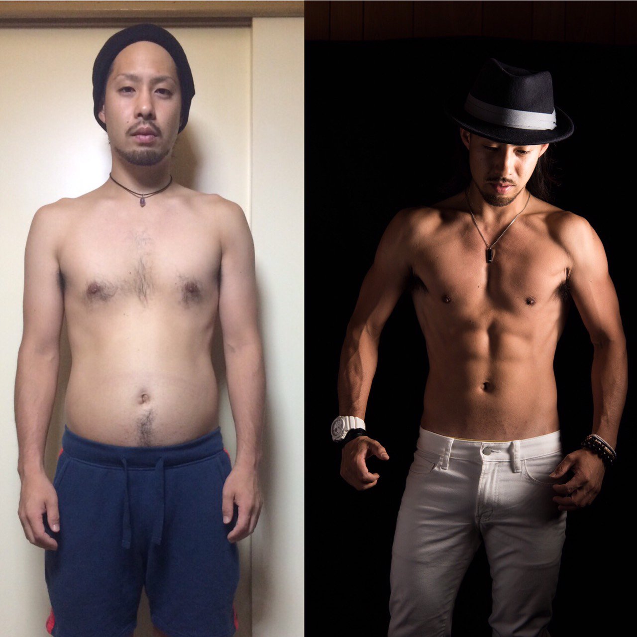 ボディメイクチームMBLー愛知ー on Twitter "28歳と言う年齢で、立派なビール腹… 体重MAX72kg