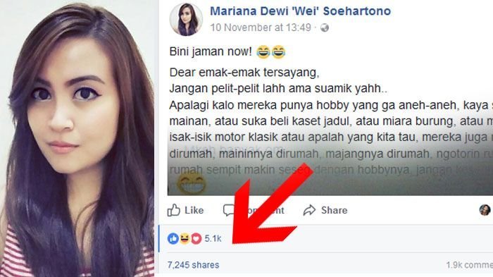 Viral, Status 'Bini Jaman Now' Dari Seorang Wanita Yang Bilang Jangan