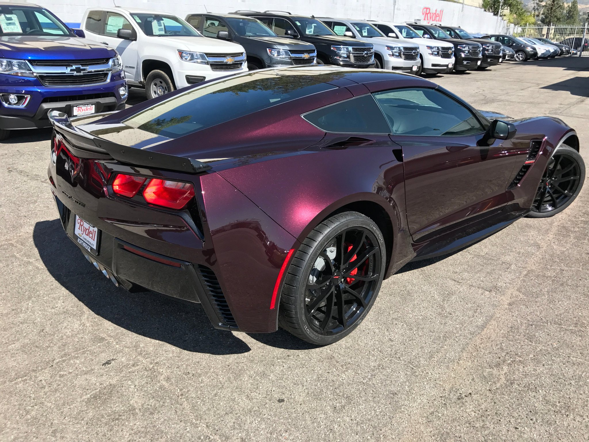 All Corvette Colors on Twitter "The 201718 Black Rose