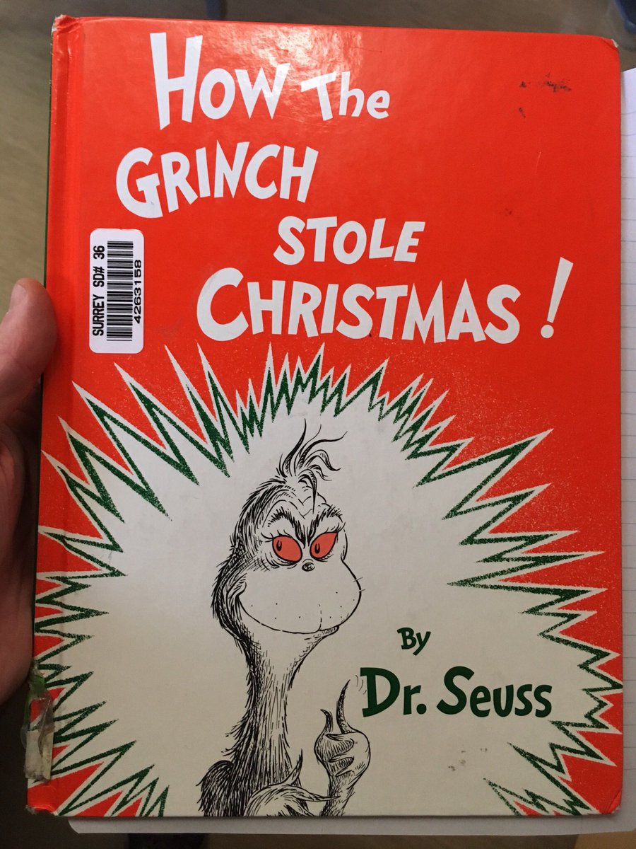 How The Grinch Stole Christmas Play Script For Kids Kids Matttroy