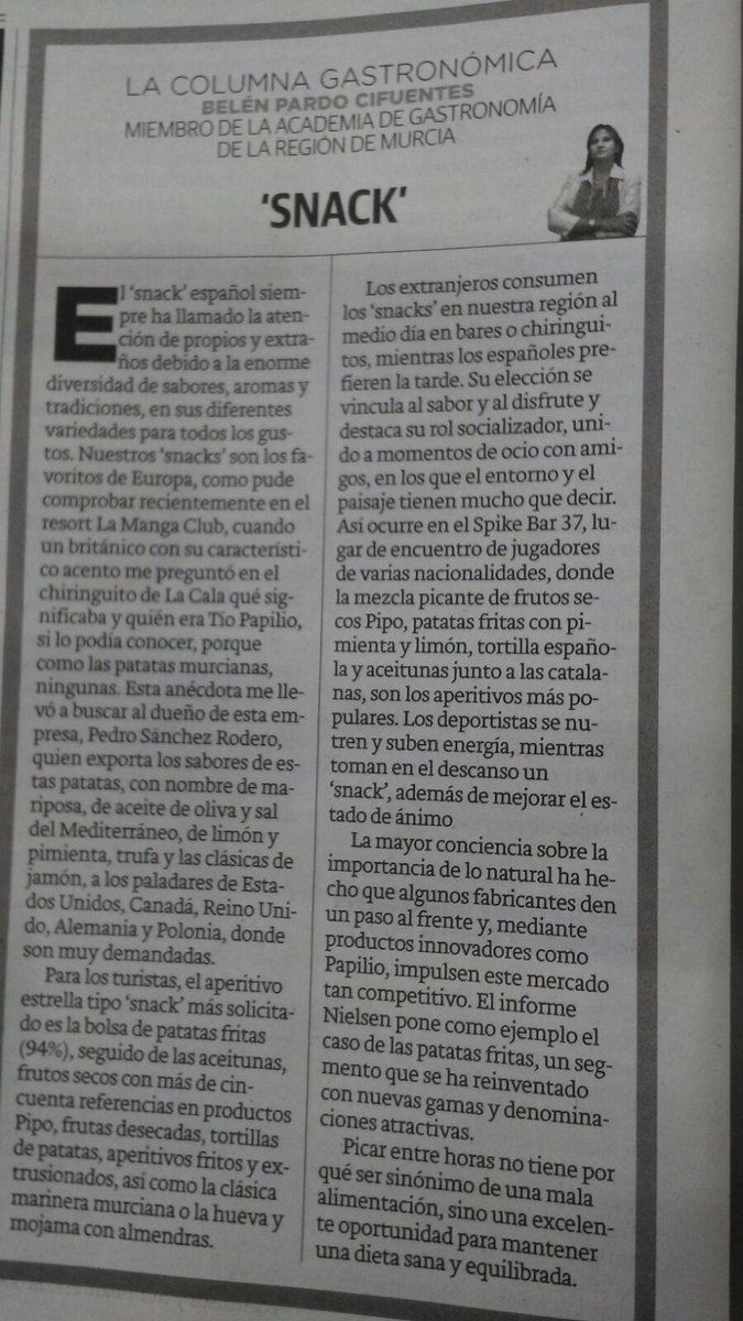 Ejemplo De Columna De Un Periodico Ejemplo Sencillo