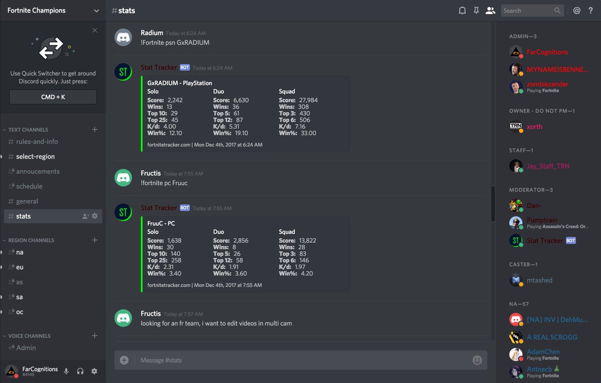Discord Bot Fortnite Stats Free V Bucks Generator 2019 Working