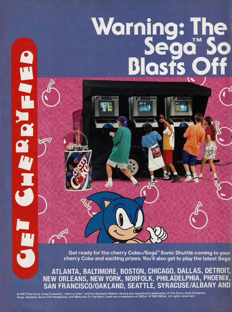 Sonic likes Coke. Probably canon. SonicTheHedgehog