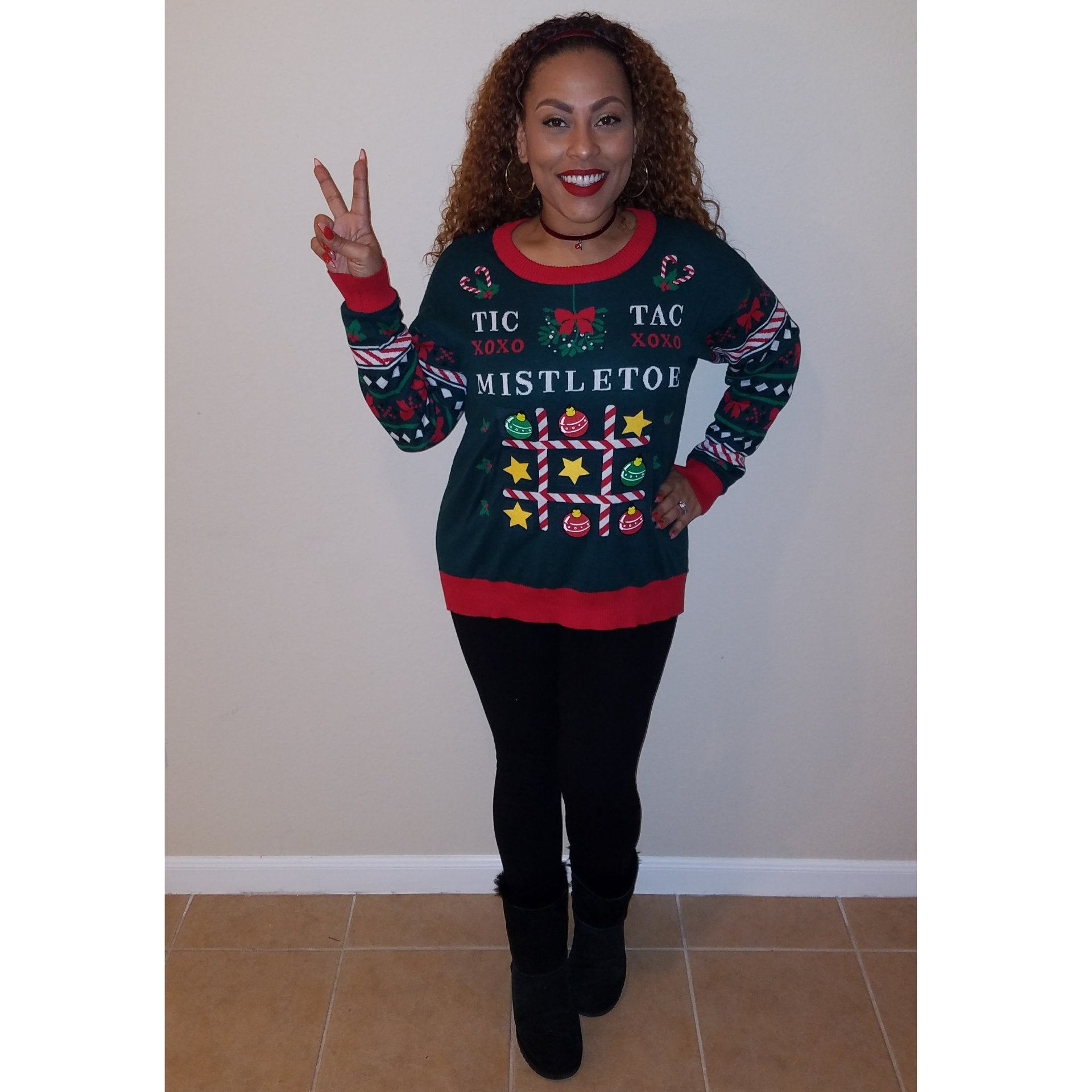 Bianca Garrick on Twitter "Ugly sweater day! ilovechristmas 