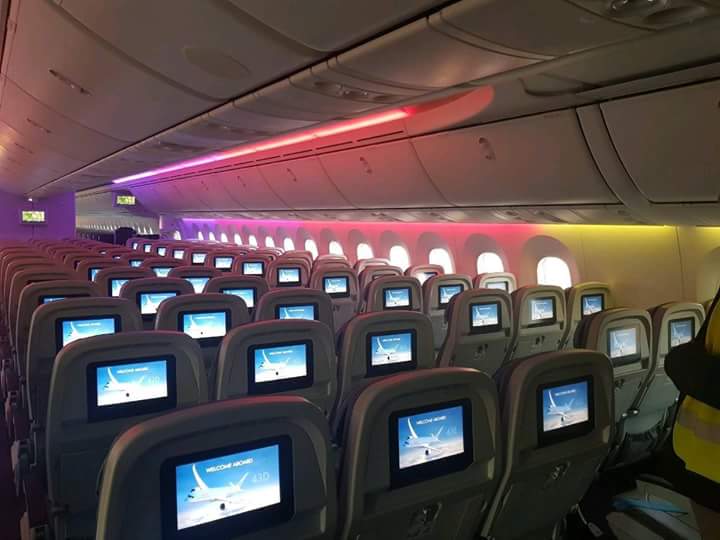 Aeroporti Lombardi on Twitter "Gli interni del BoeingAirplanes 787 