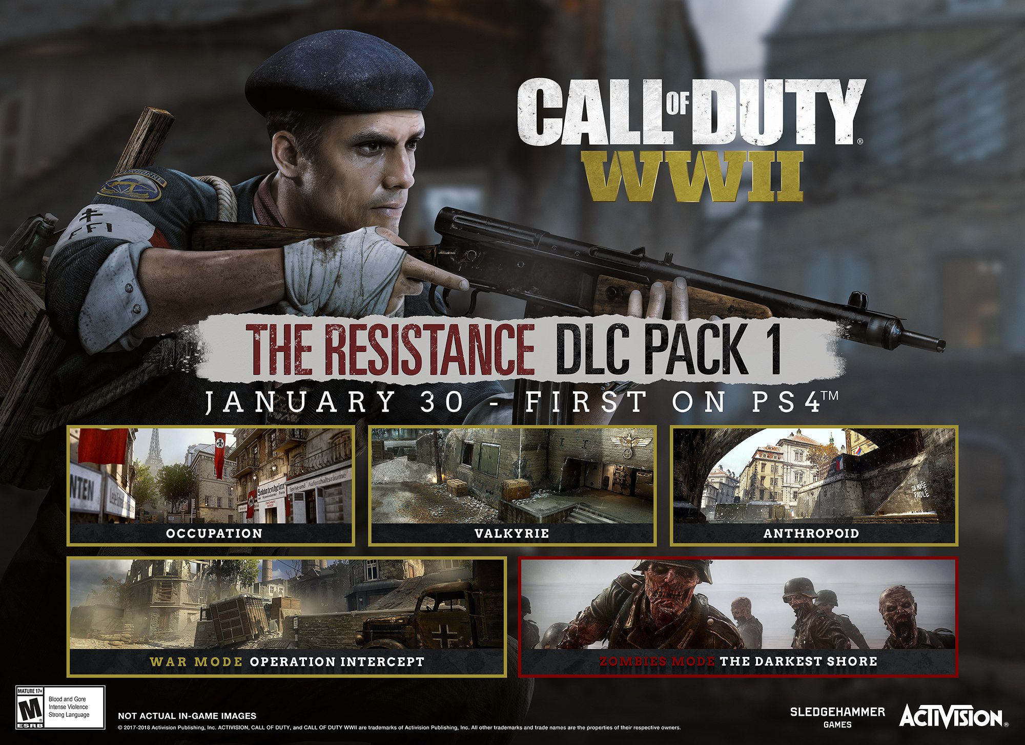 Call of Duty on Twitter "The Resistance DLC arrives January 30, first