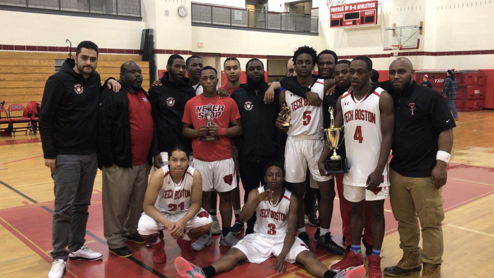 Shawn Brown Sr. on Twitter "Tech Boston defeat BridgewaterRaynham 70