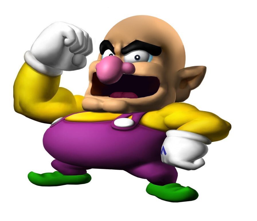 Someone These Nintendo Characters without Hair and It's