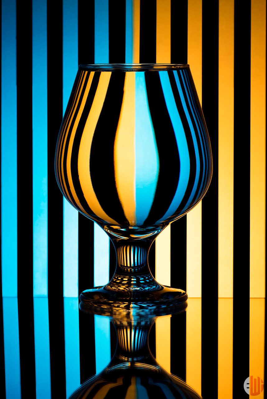 Alexandre Watanabe on Twitter ""Zebra Complementary Refraction Glass
