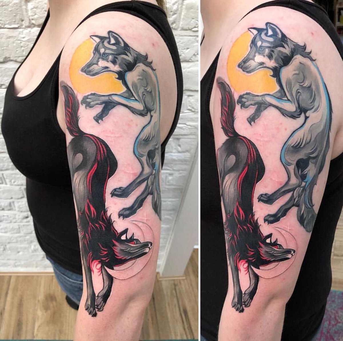 Skoll And Hati Tattoo Meaning