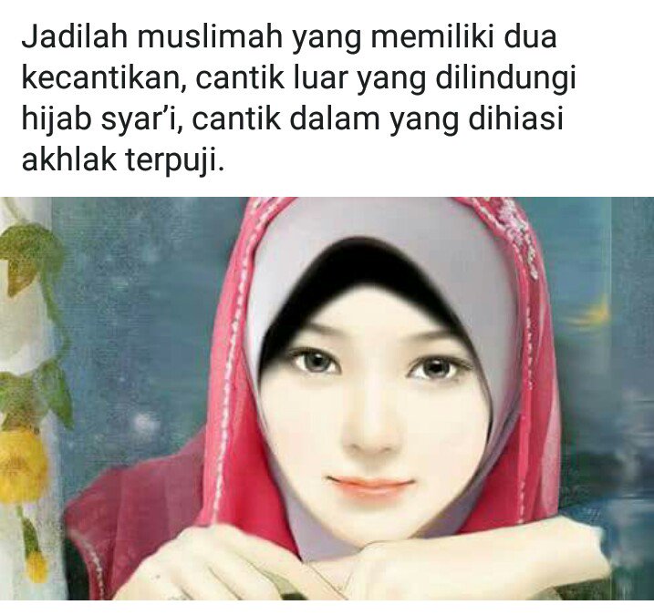 Caption Muslimah Cantik Kata Mutiara Bijak 2020