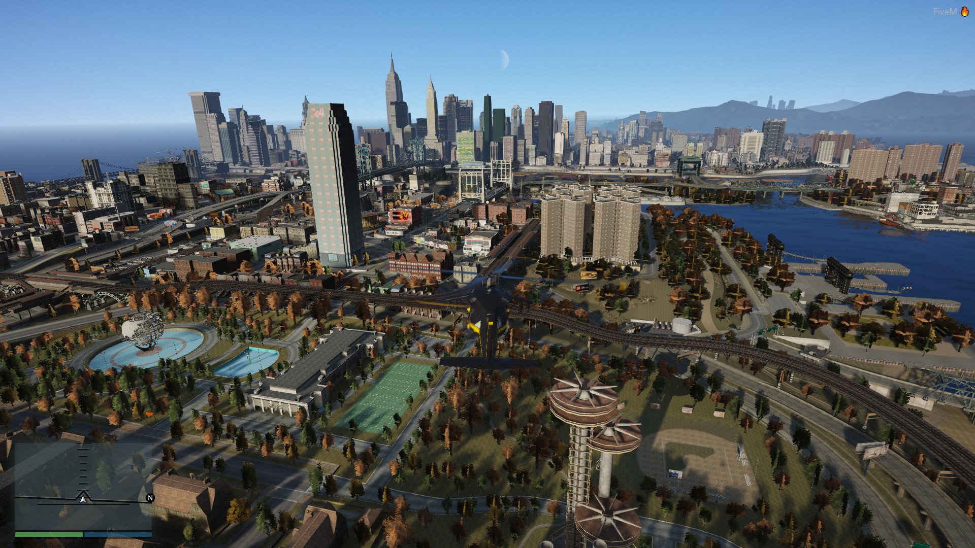 Yan2295 on Twitter "This is nice. (GTA IV's Liberty City in GTA V on