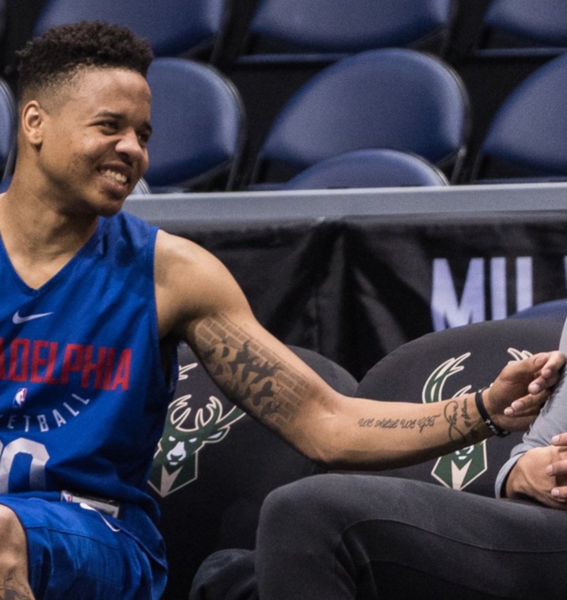 Brandon Lee Gowton on Twitter "Markelle Fultz has a “We all we got