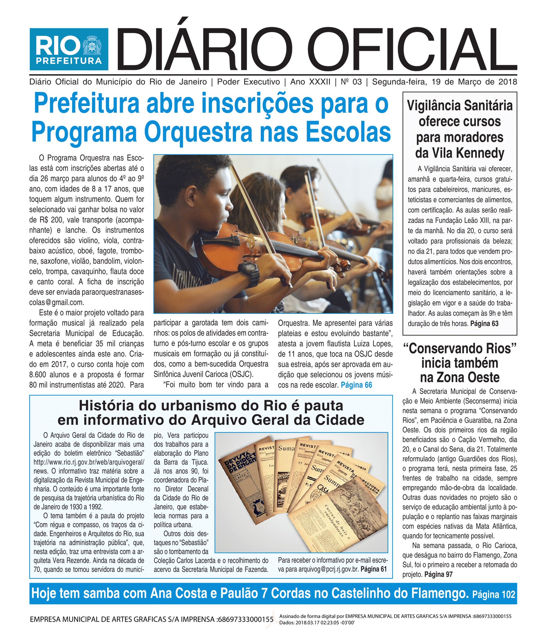 Diario Oficial Cidade Do Rio De Janeiro
