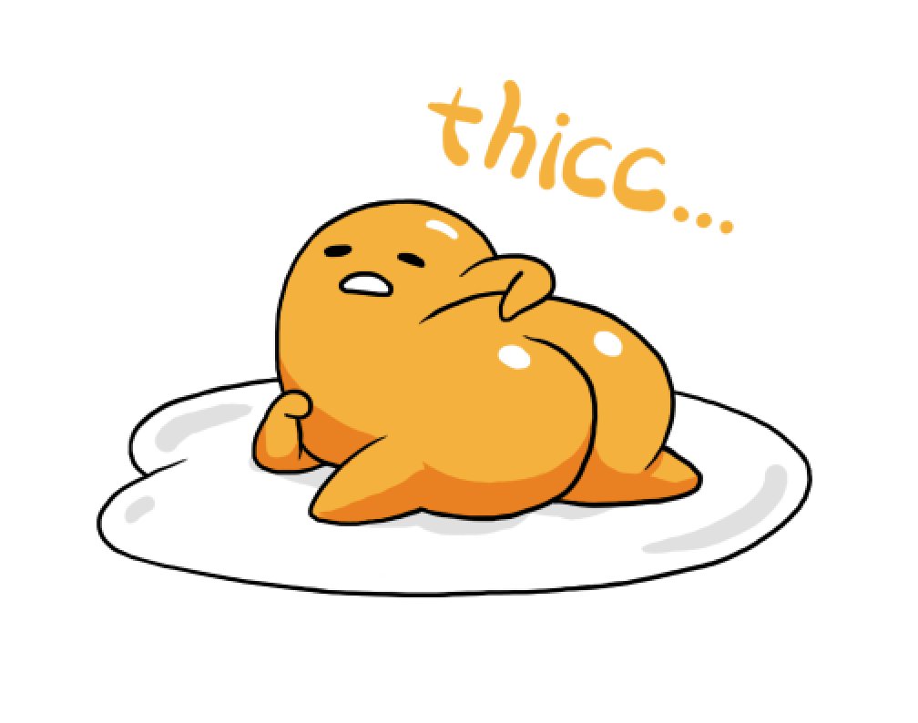 SIR on Twitter "Gudetama is one t̶h̶i̶c̶c̶ sad bih gudetama egg 