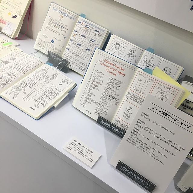 【まとめ】ロイヒトトゥルム1917 POP UPストア バレットジャーナル＆ノート活用法(1) Togetter