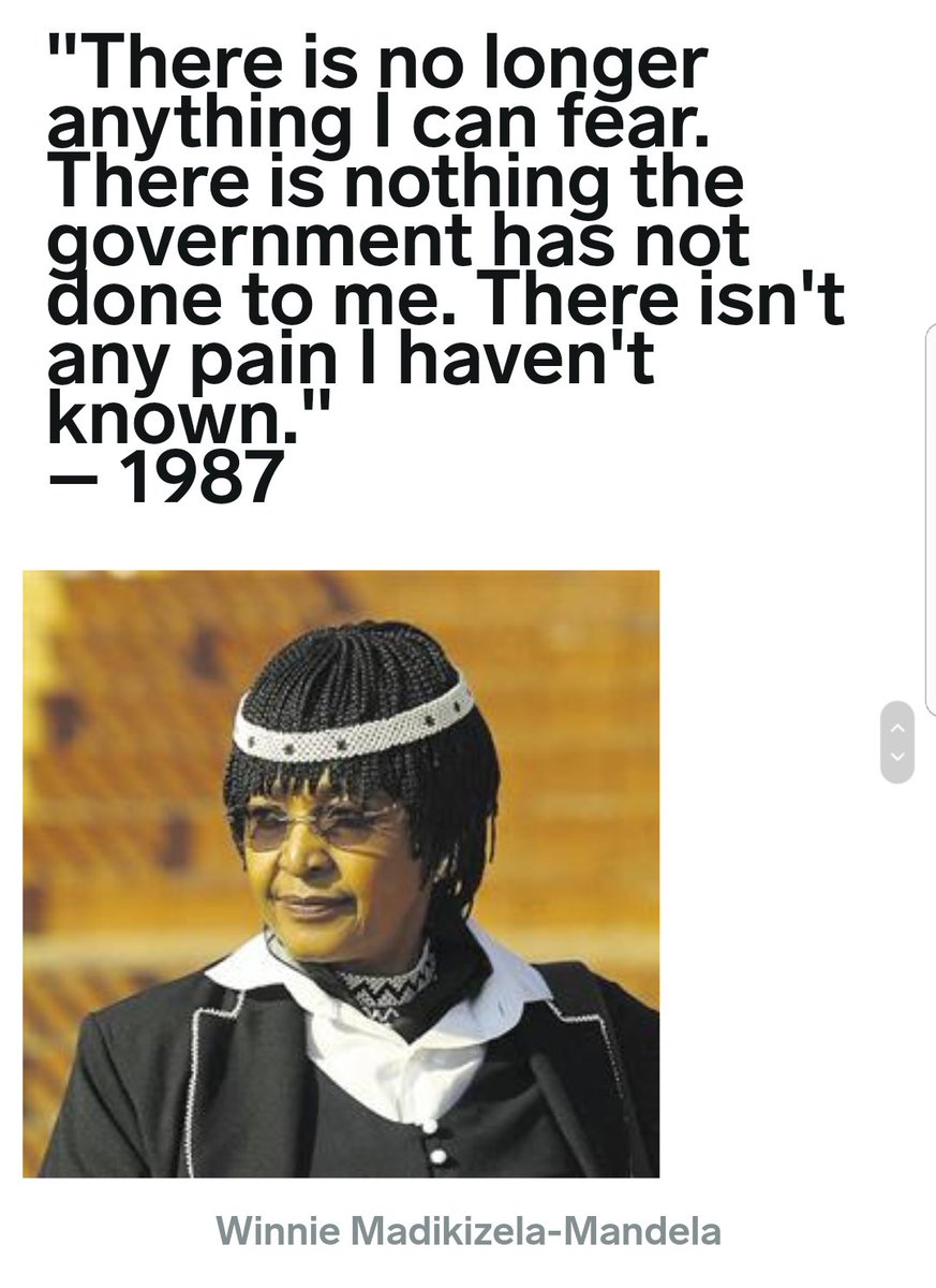 Christo on Twitter "Four quotes of Mama Winnie Mandela that shed light