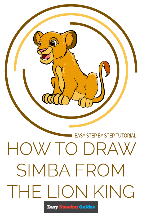 How To Draw Lion King Step By Step
