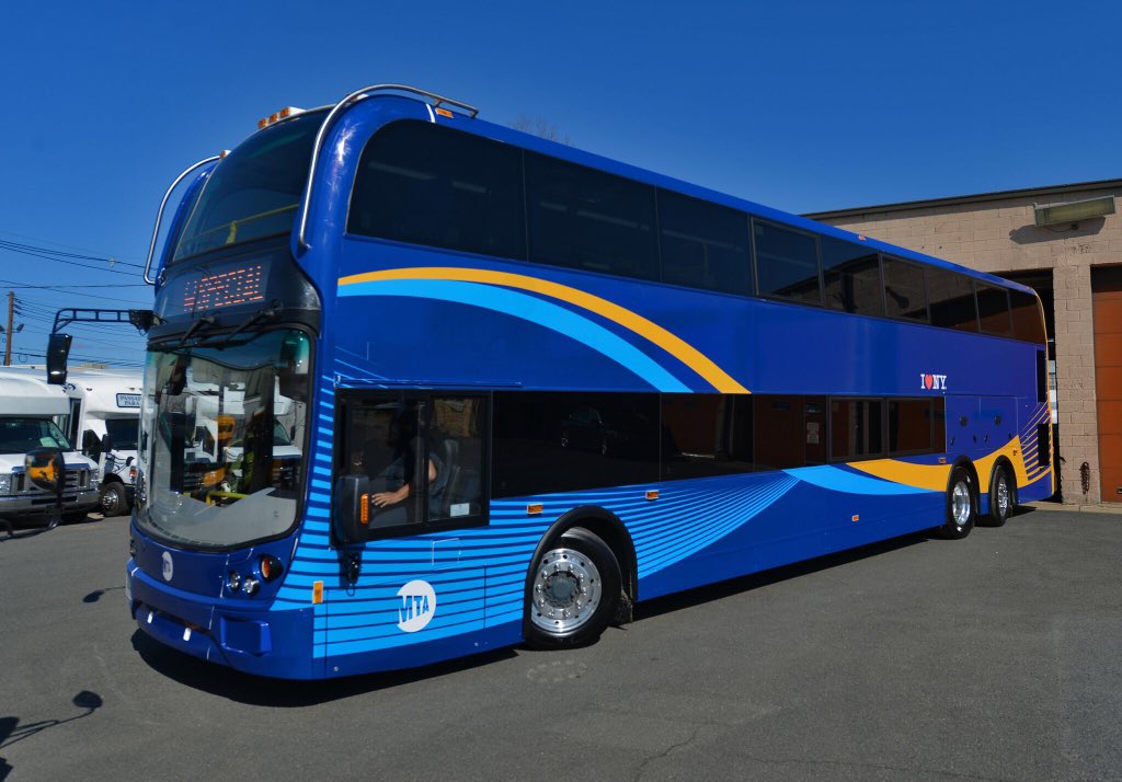 MTA bus overhaul plan to include doubledeckers pilot