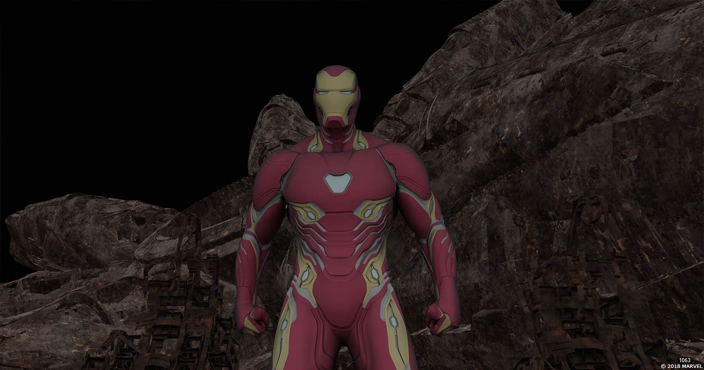 Iron Man Mark 50 Infinity War Minecraft Skin