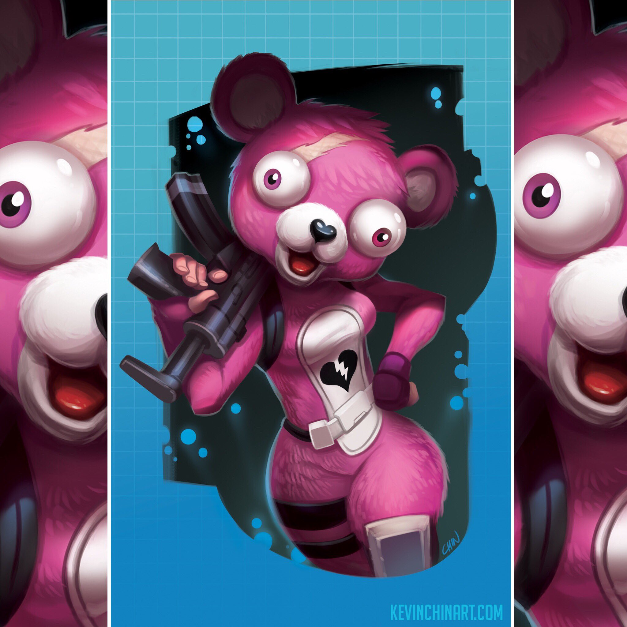 Kevin T. Chin on Twitter "Cuddle Team Leader Fortnite fanart 