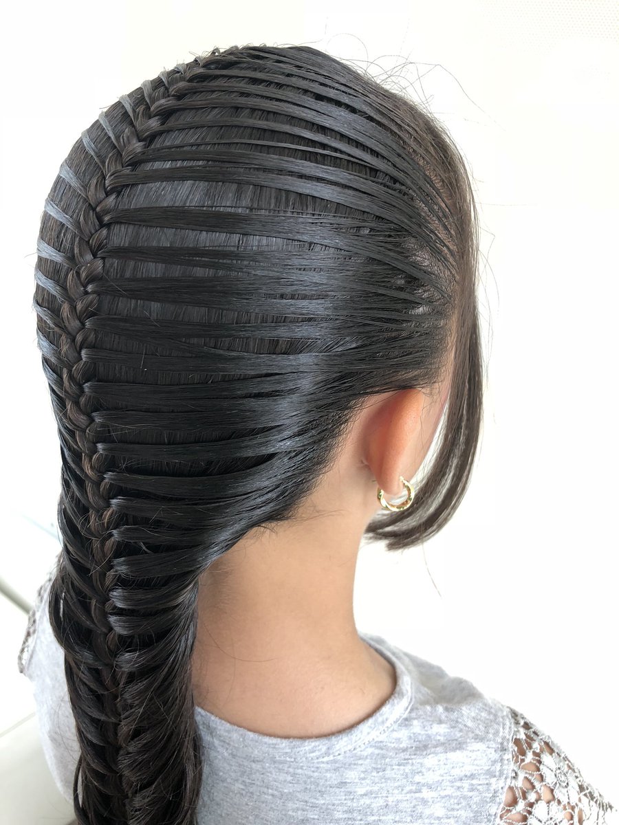 Trenza Espina De Pescado ideas de peinado