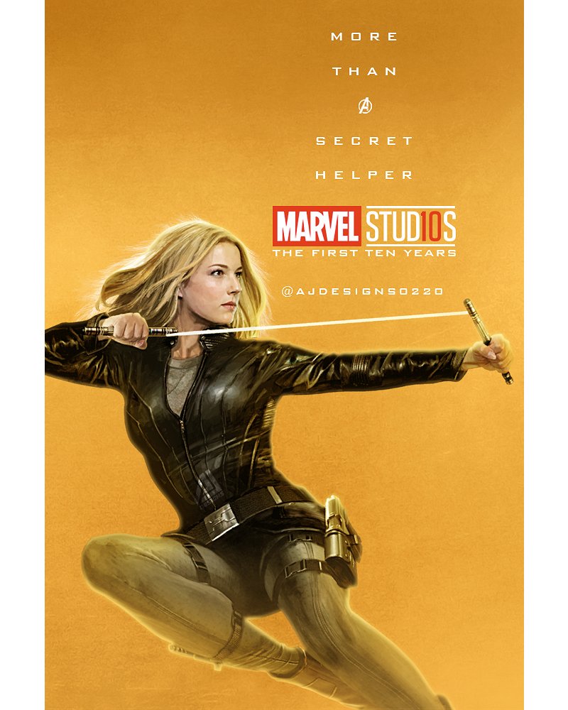 Aj Designs on Twitter "Marvel 10 Years "Missing" Character Posters