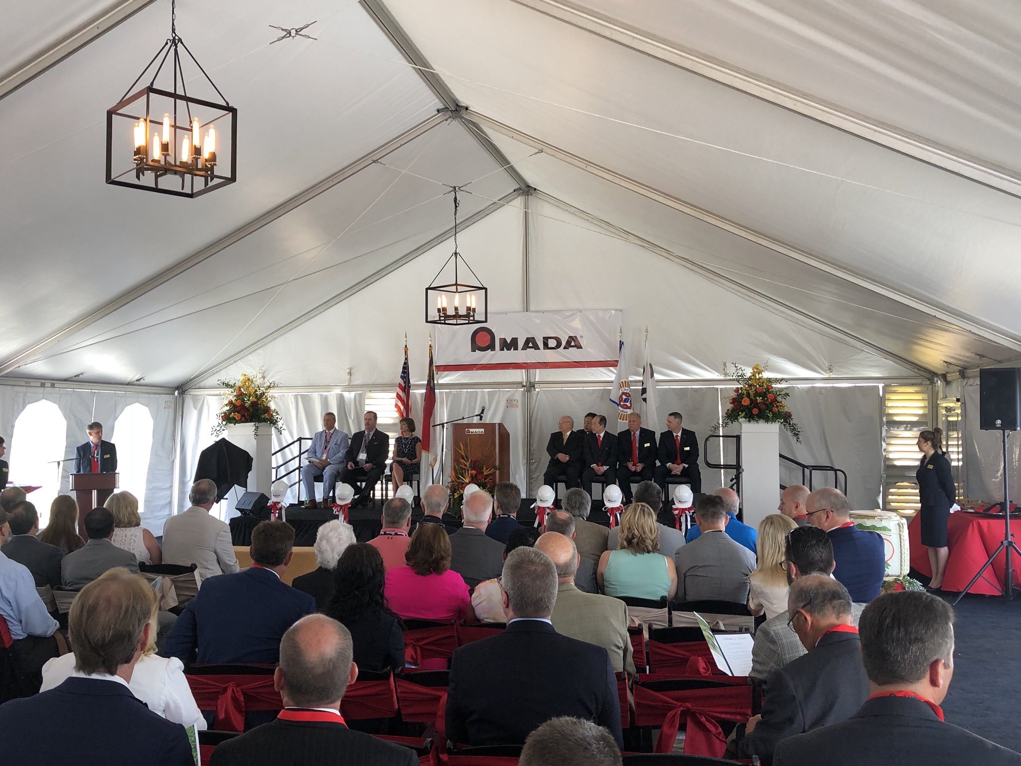 City of High Point on Twitter "Celebrating the groundbreaking of the Amada North America Inc