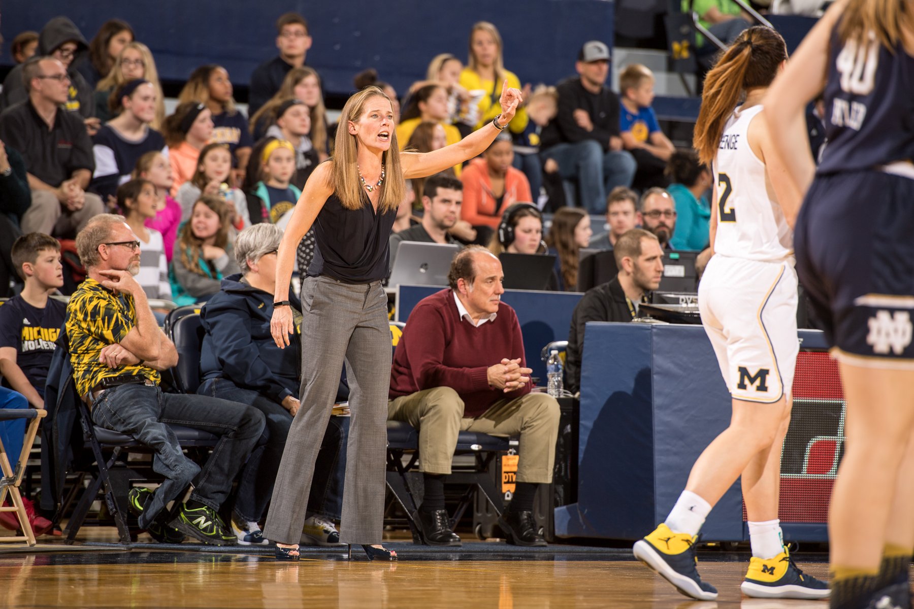 Michigan Women’s Basketball on Twitter ".KBA_GoBlue hopped on with
