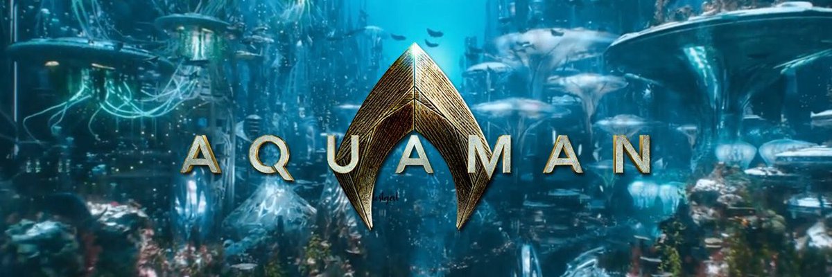Aquaman logo wallpaper aquaman movie header jasonmomoa Super herói, Capa twitter