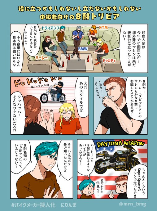 車 メーカー 擬人化 Kuruma