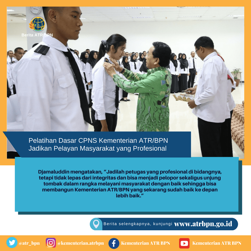 Laporan Aktualisasi Cpns Kementerian Atr CPNS 2021 Pelamar Tidak