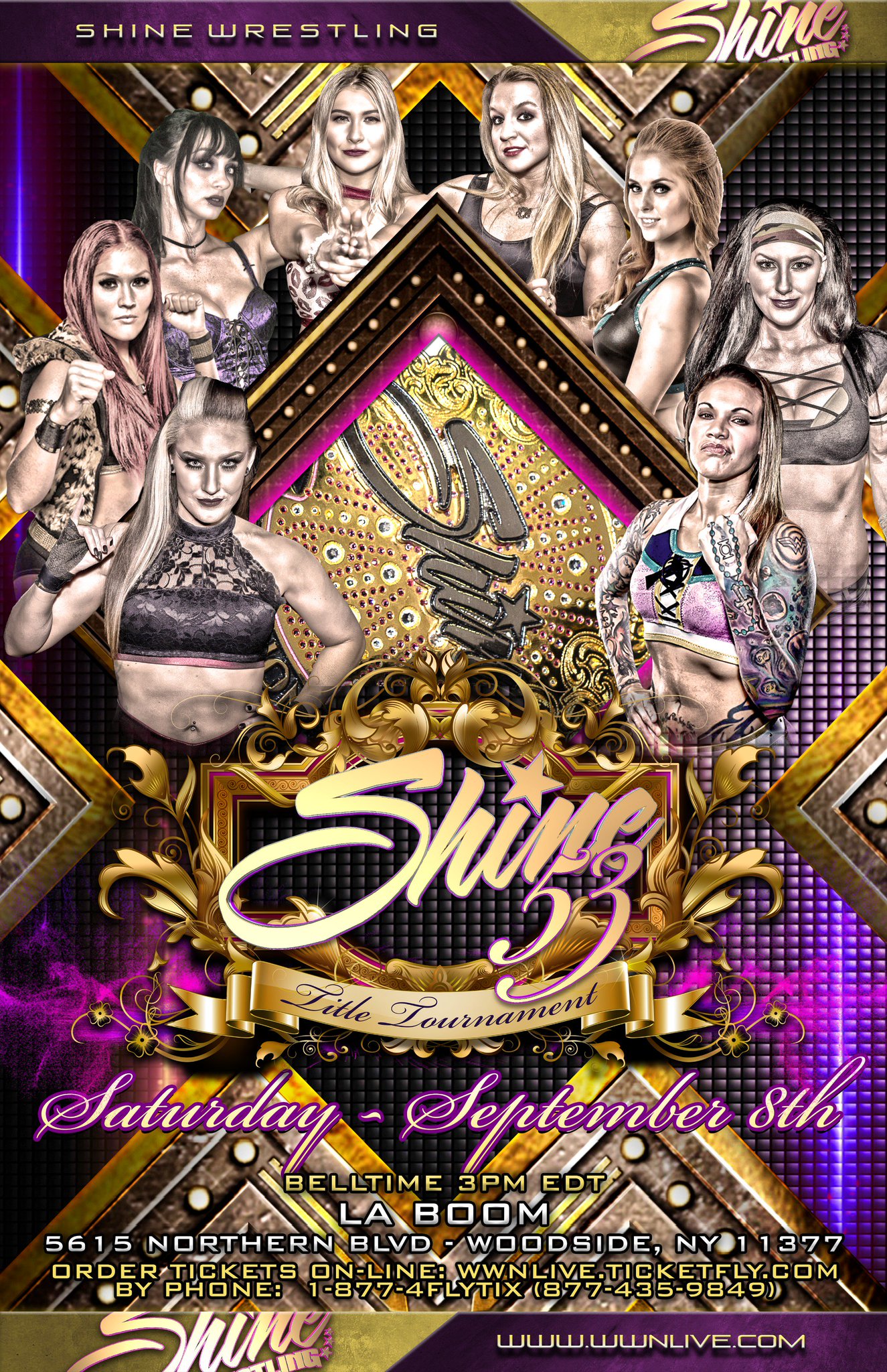 Shine Wrestling on Twitter "Who will be emerge as SHINE Champion at SHINE53 in the SHINE Title