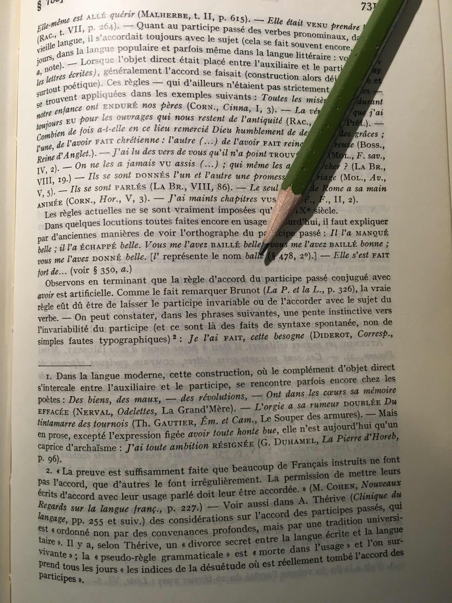 國枝孝弘 on Twitter "ベルギーの仏語圏共同体で「avoirを助動詞とする複合形で直接目的語と過去分詞の