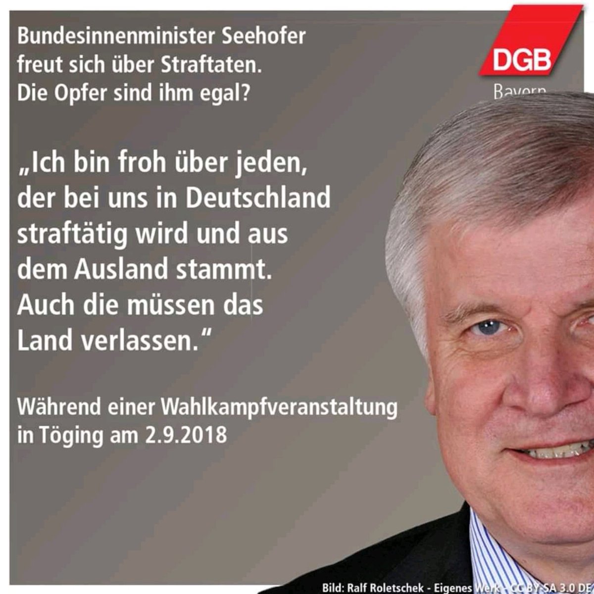Ben on Twitter "Wörtliches Zitat. Der Bundesinnenminister wünscht sich