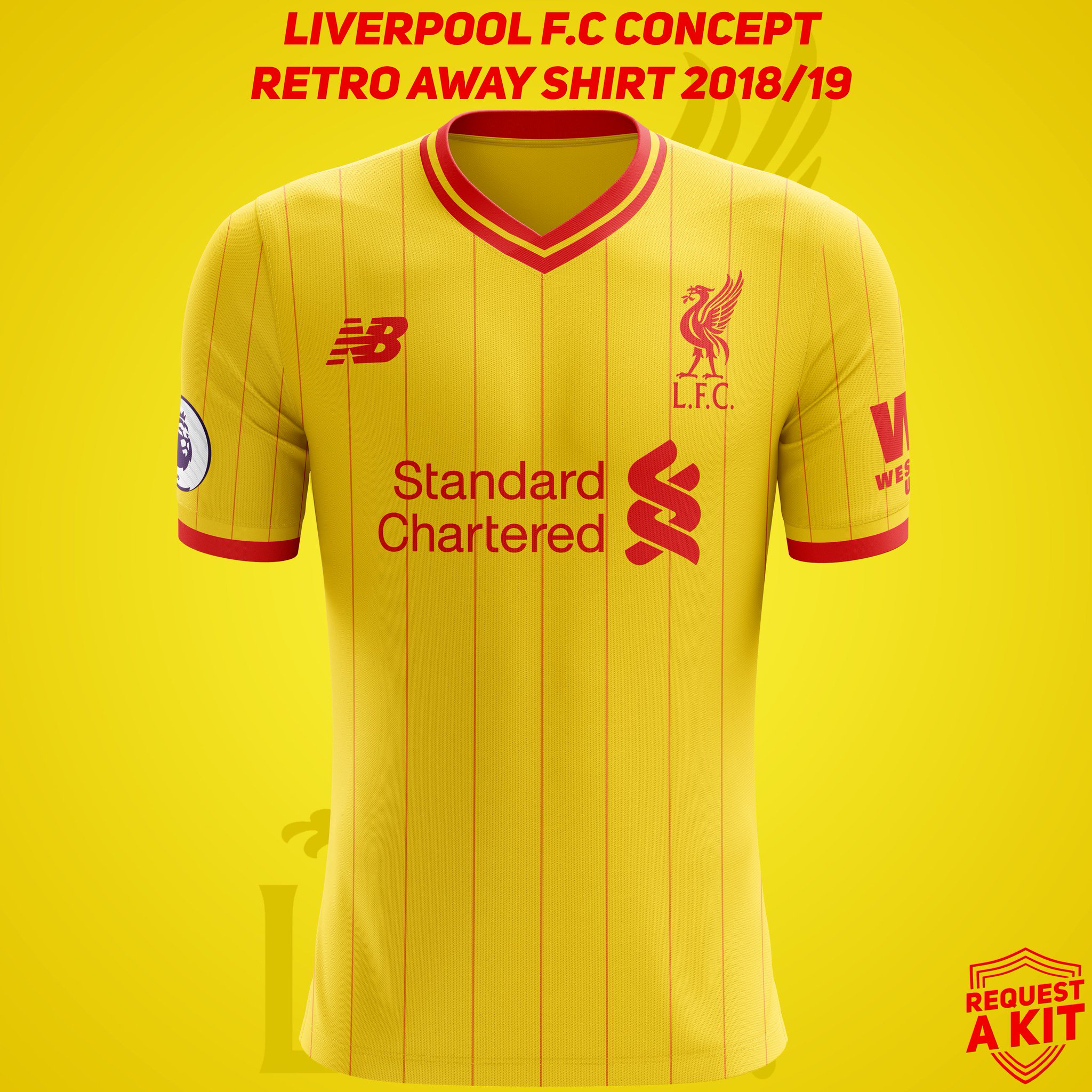 Request A Kit on Twitter "Liverpool F.C Concept Retro Home and Away
