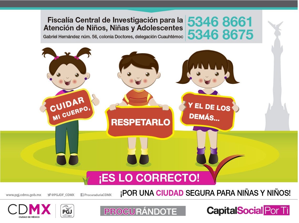 Procuraduría CDMX on Twitter "El cuidar de nuestra integridad y de los