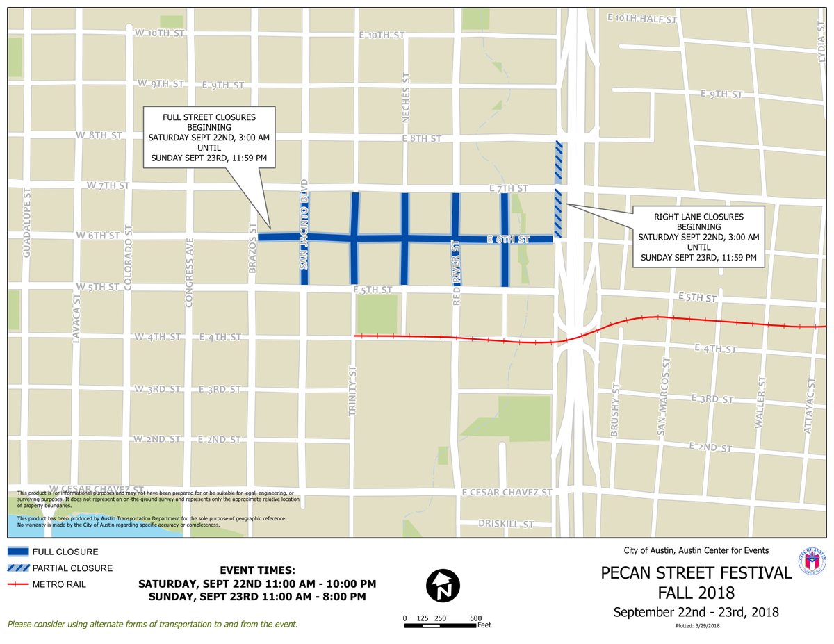 pecan street festival 2023 map Austin 311 on Twitter "Brace yourselves. Street Closures are coming