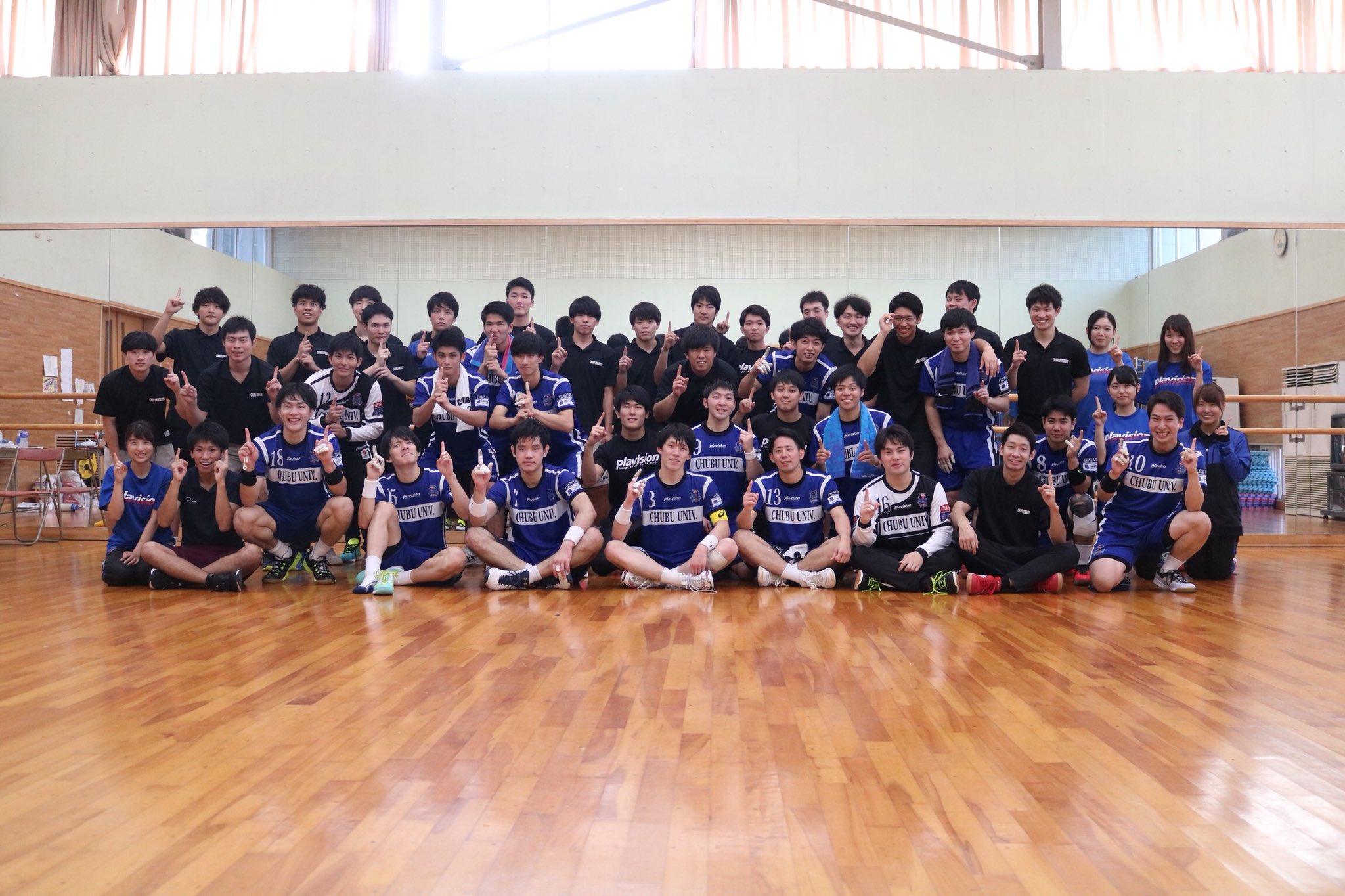 中部大学ハンドボール部 on Twitter "秋季リーグ戦 最終戦 対 大同大学戦 中部 24（1014，14