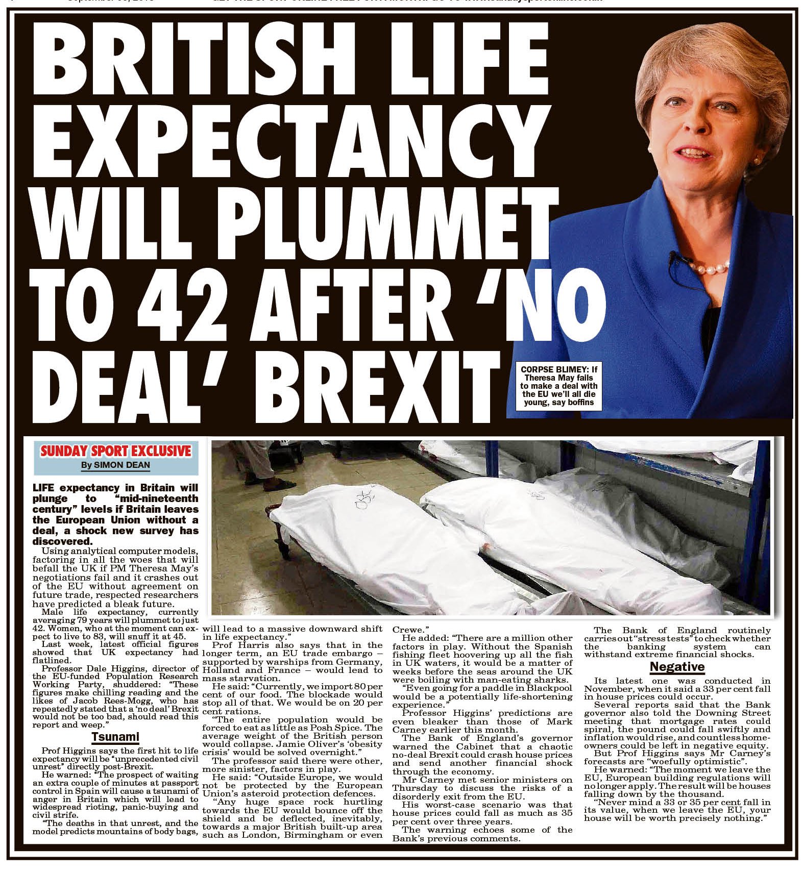 Sunday Sport on Twitter "BREAKING NEWS! British life